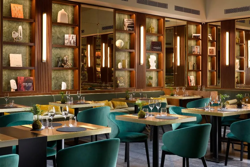 Restaurant, Floren Luxury Hotel, Florence