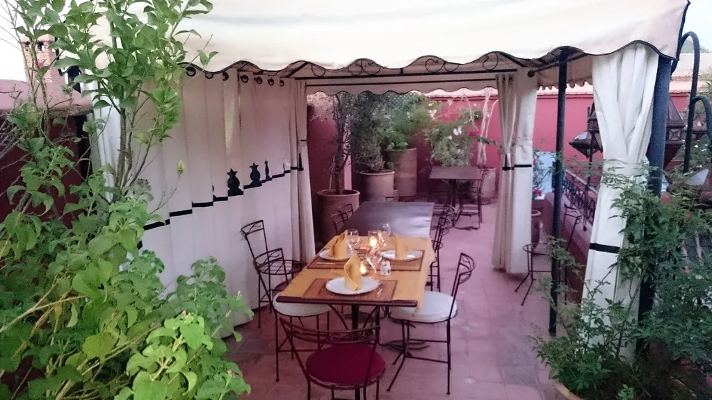 Terrace, Riad Sadaka, Marrakech