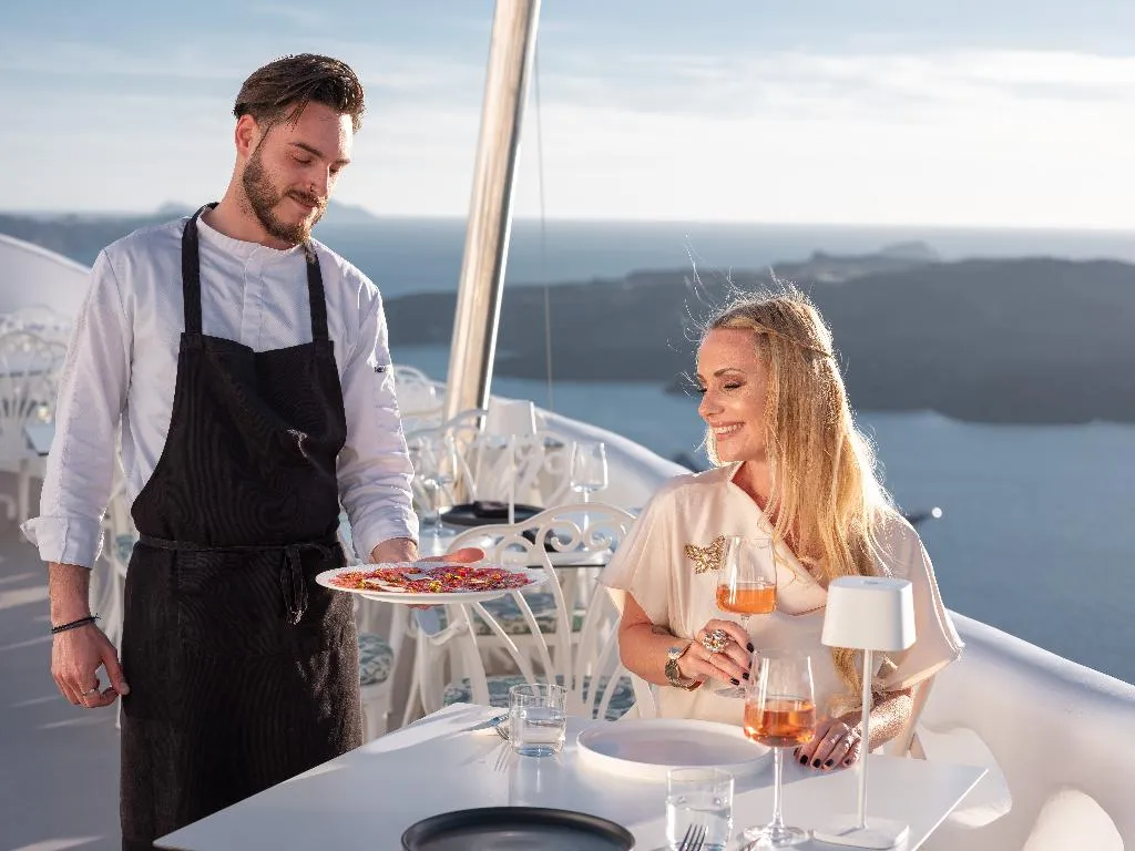 Restaurant, Athina Luxury Suites, Santorini