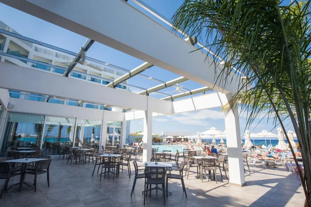 Pool, Evalena Beach Hotel, Cyprus