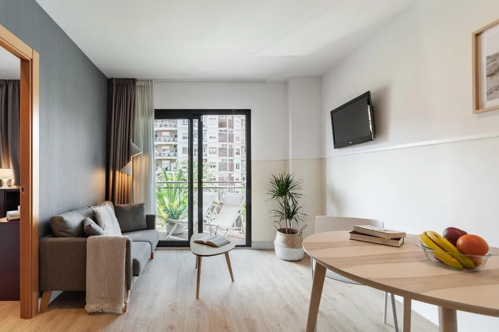 APARTMENT TWO BEDROOMS WITH TERRACE Room, Sata Olimpic Village Area, Barcelona