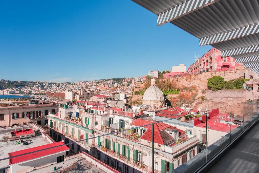 Terrace, Royal Continental, Naples