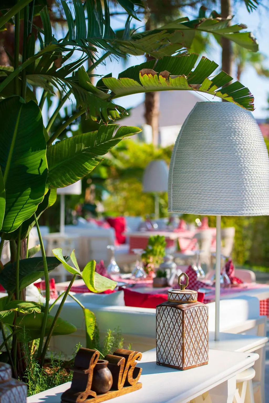Restaurant, Miramare Beach, Antalya