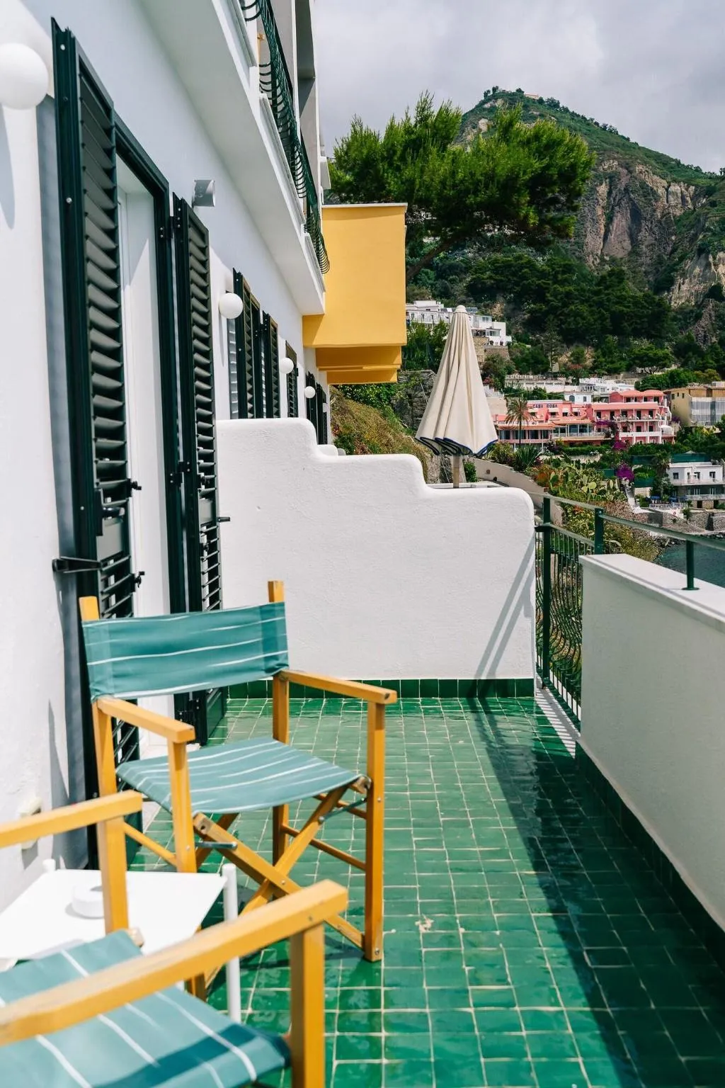 Terrace, Miramare Sea Resort and Spa, Naples