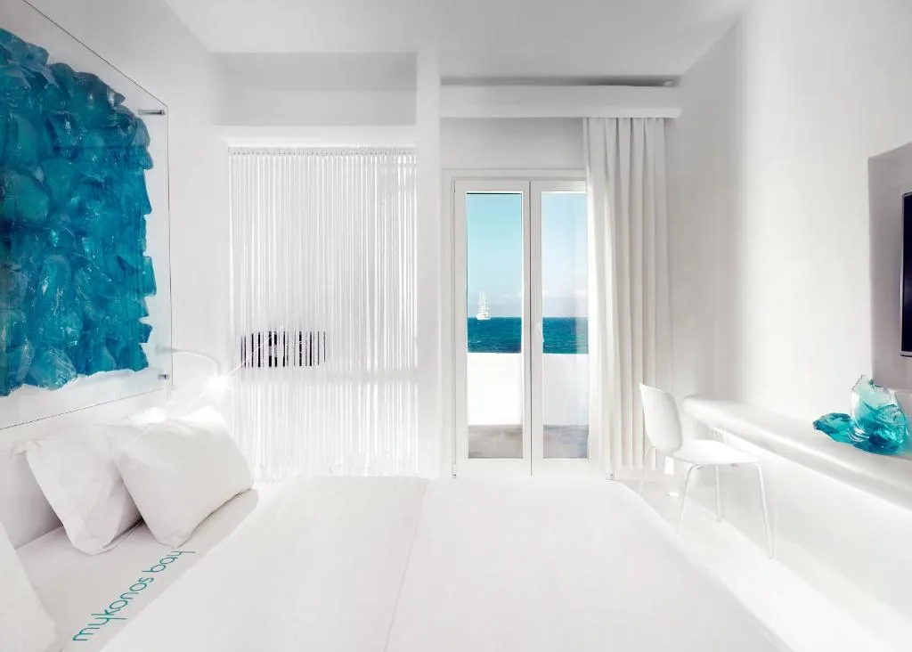 Double or Twin DELUXE ONE BED Room, Mykonos Bay Resort & Villas, Mykonos