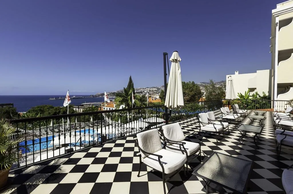 Terrace, Quinta Bela Sao Tiago, Madeira