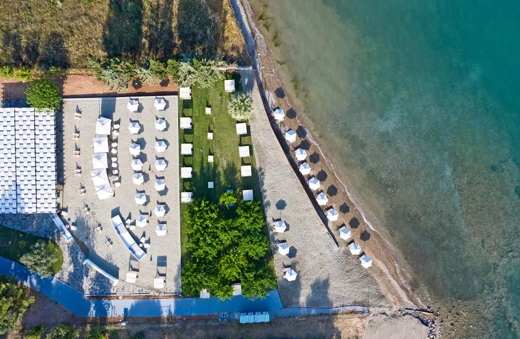 Beach, Zeus Eretria Resort, Athens