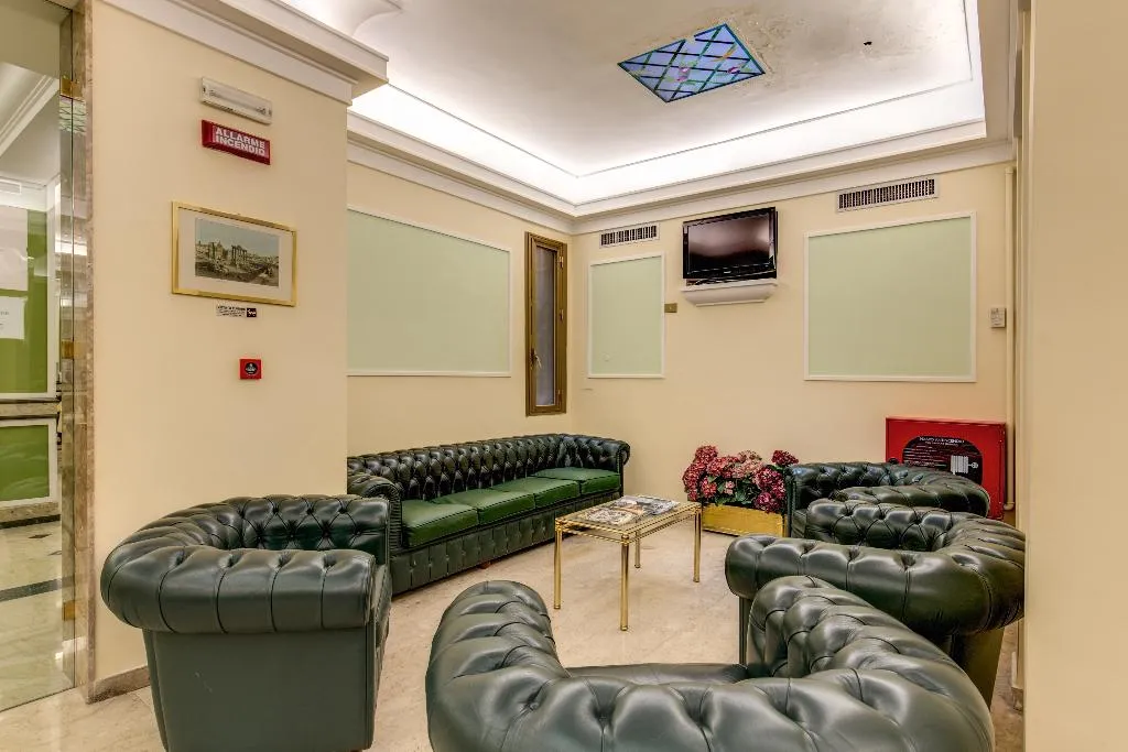 Lobby, Albergo Igea, Rome