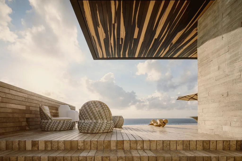 Terrace, La Casa de la Playa by Xcaret All Inclusive Adults, Cancun Area