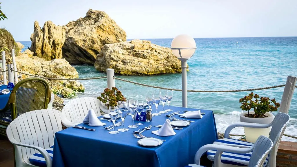 Restaurant, Balcon de Europa, Costa Del Sol