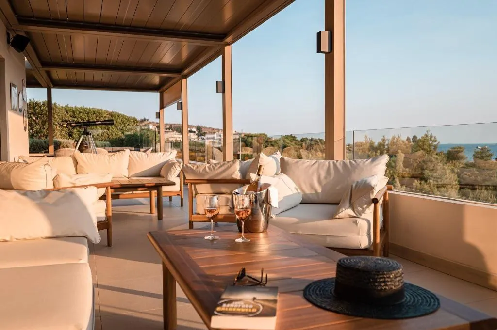 DOUBLE SEA VIEW KING BED Room, Somewhere Boutique Hotel Vouliagmeni, Athens