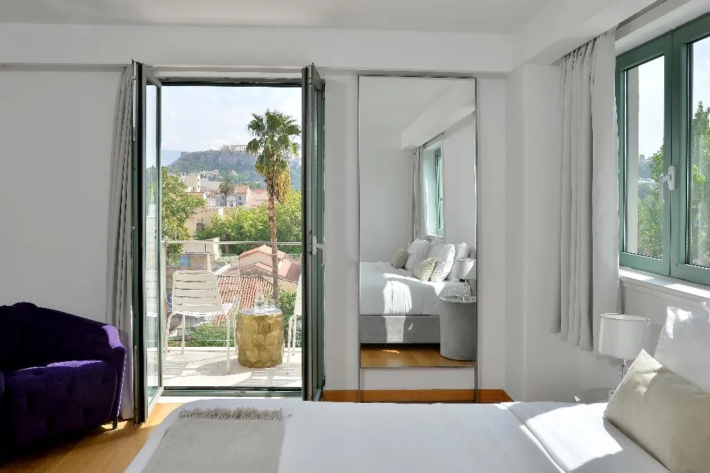 SINGLE DELUXE WITH VIEWS Room, Athenaeum Eridanus Luxury Hotel, Athens