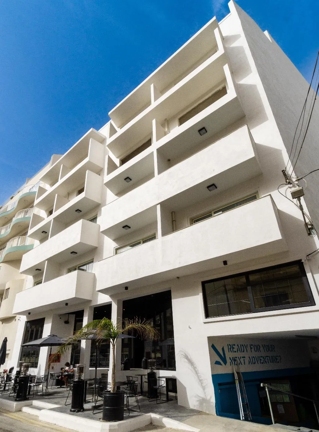 General view, Block Hotel, Gozo