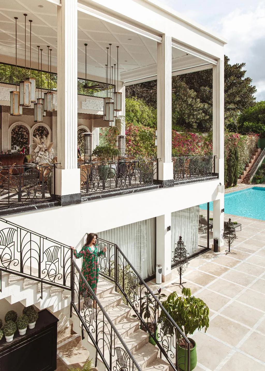 Terrace, Le Casablanca Hotel, Casablanca