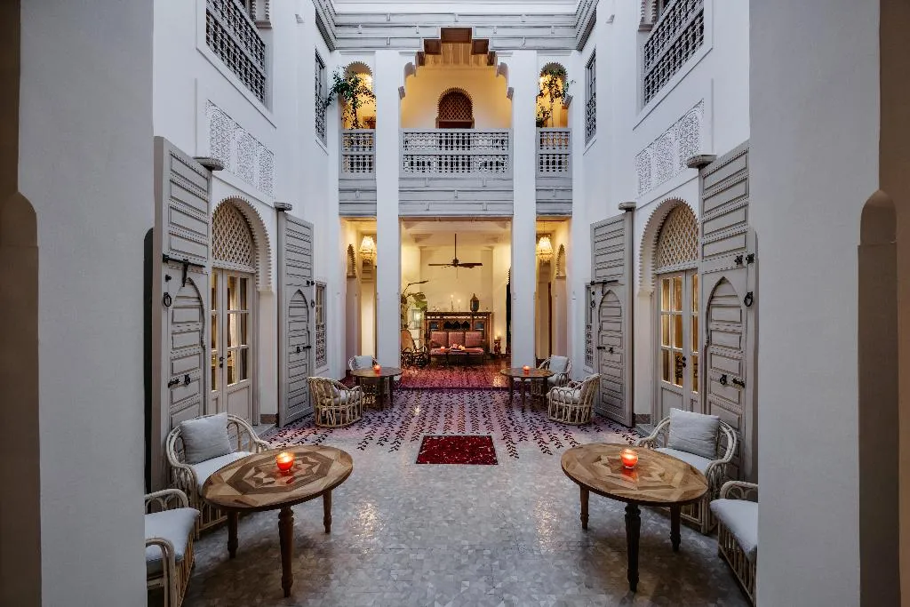 Lobby, Riad 72, Marrakech