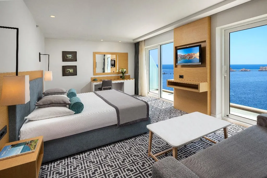 JUNIOR SUITE SEA VIEW Room, Royal Neptun hotel, Dubrovnik