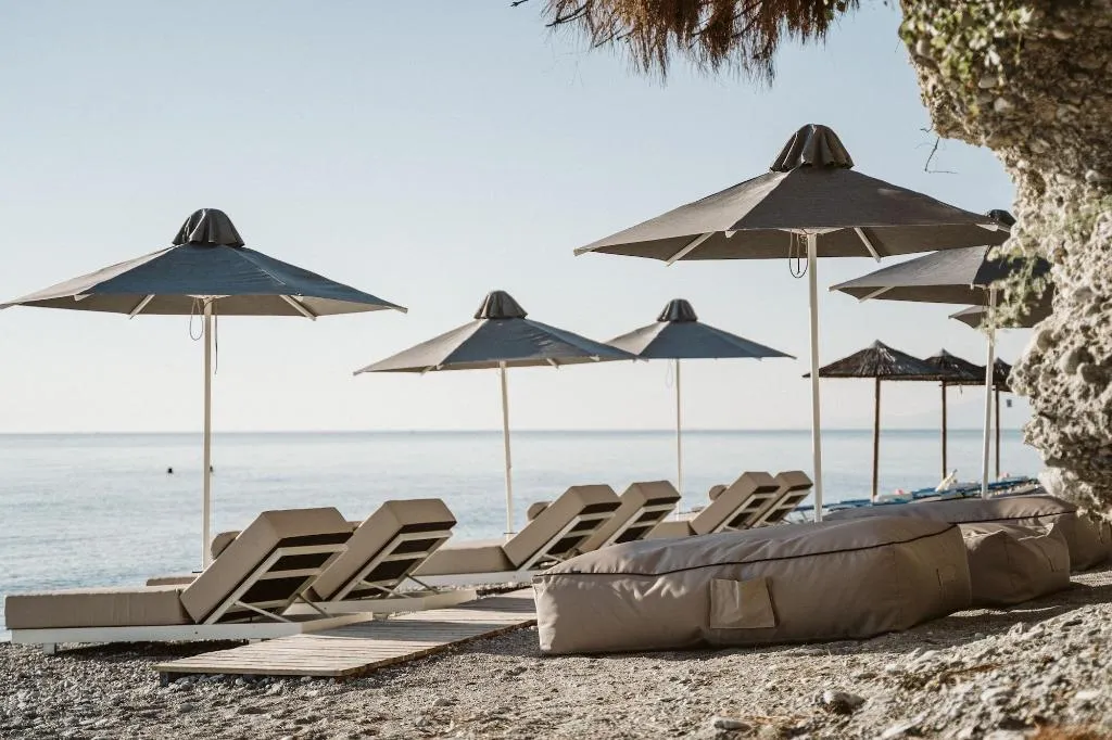 Beach, Akrotiri Olympus Luxury Suites, Thessaloniki