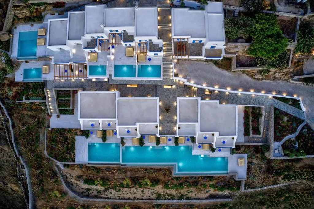 General view, San Antonio Summerland, Mykonos