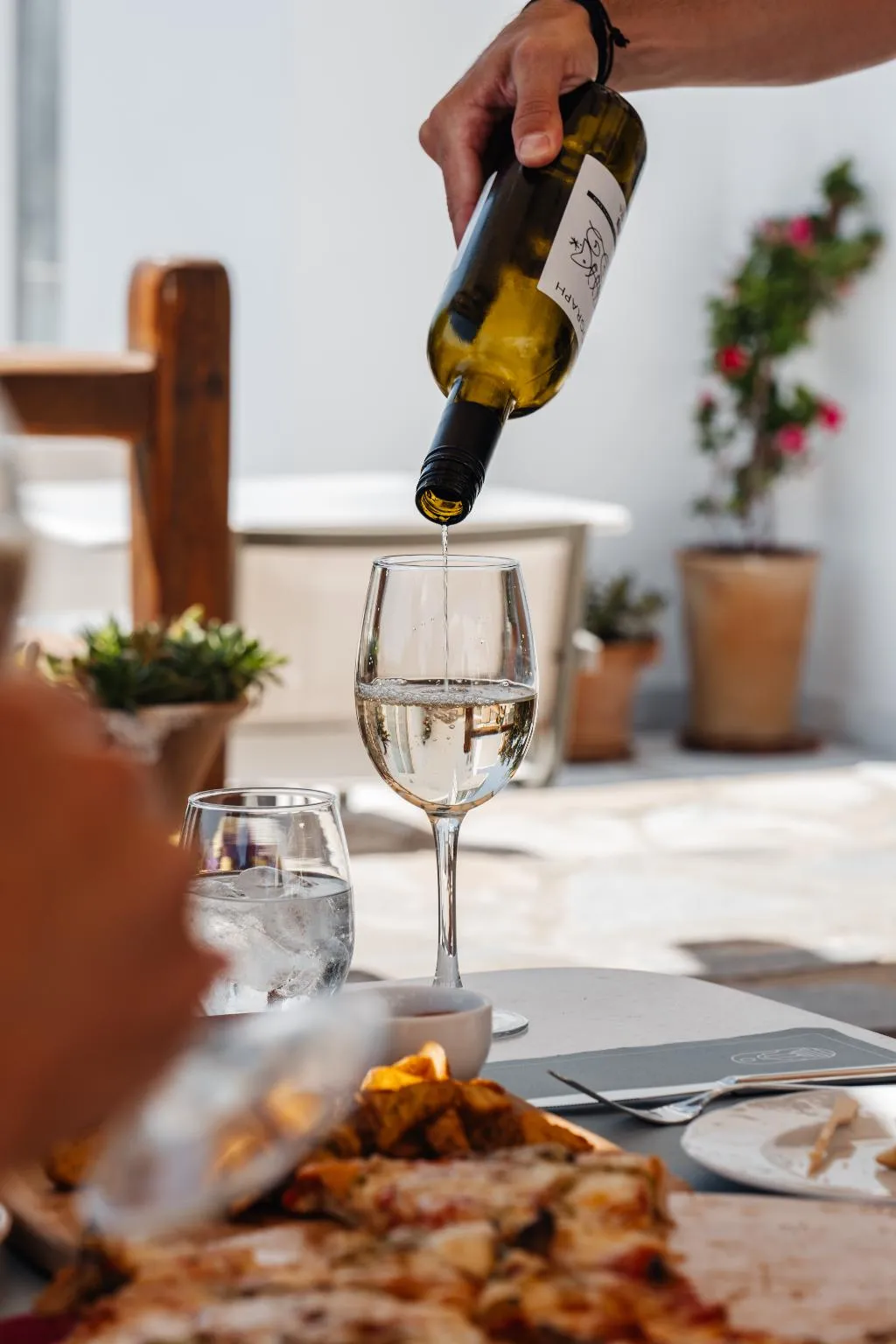 Restaurant, Pelican Bay Art, Mykonos