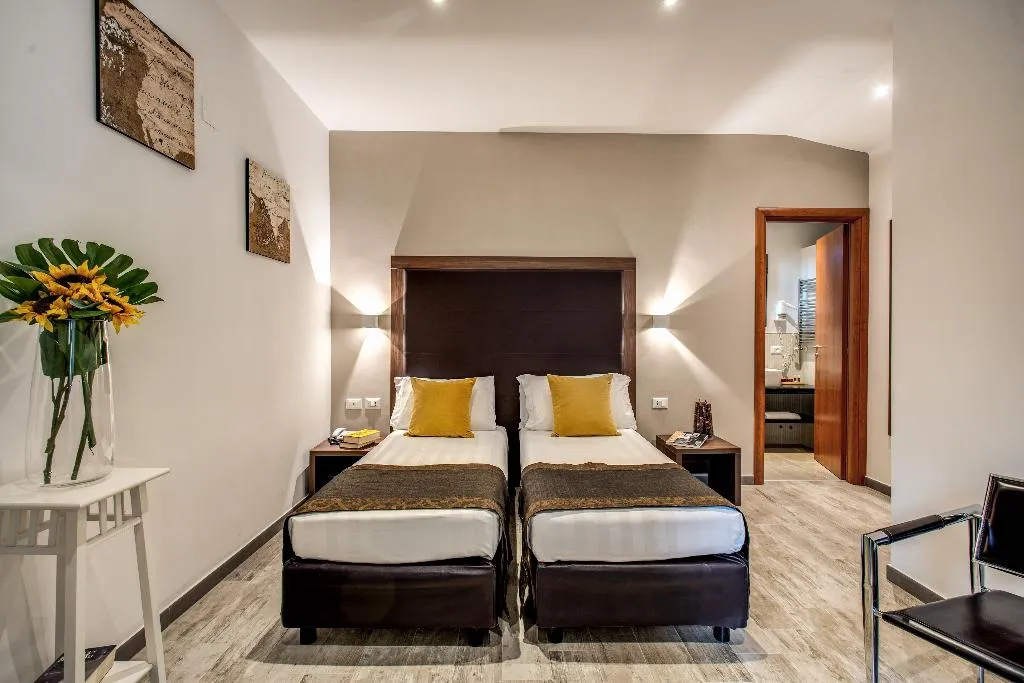 Double or Twin DELUXE Room, Rome Garden, Rome