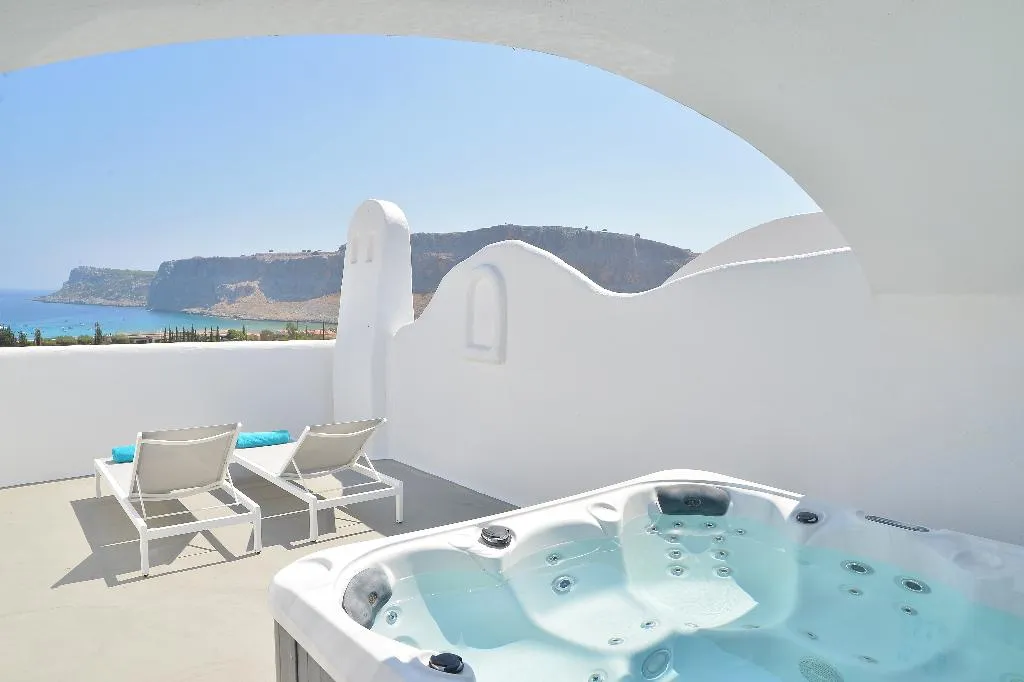SUITE WITH JACUZZI WITH VIEWS Room, Lindos Sun, Rhodes