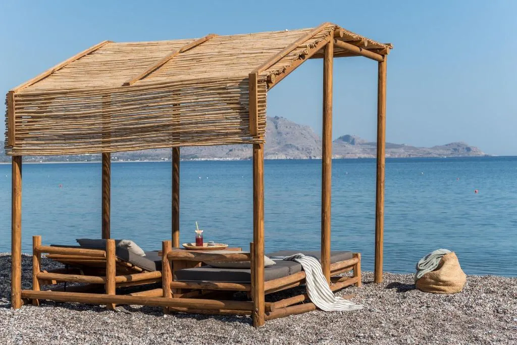 Beach, Lindos Aqua Terra, Rhodes