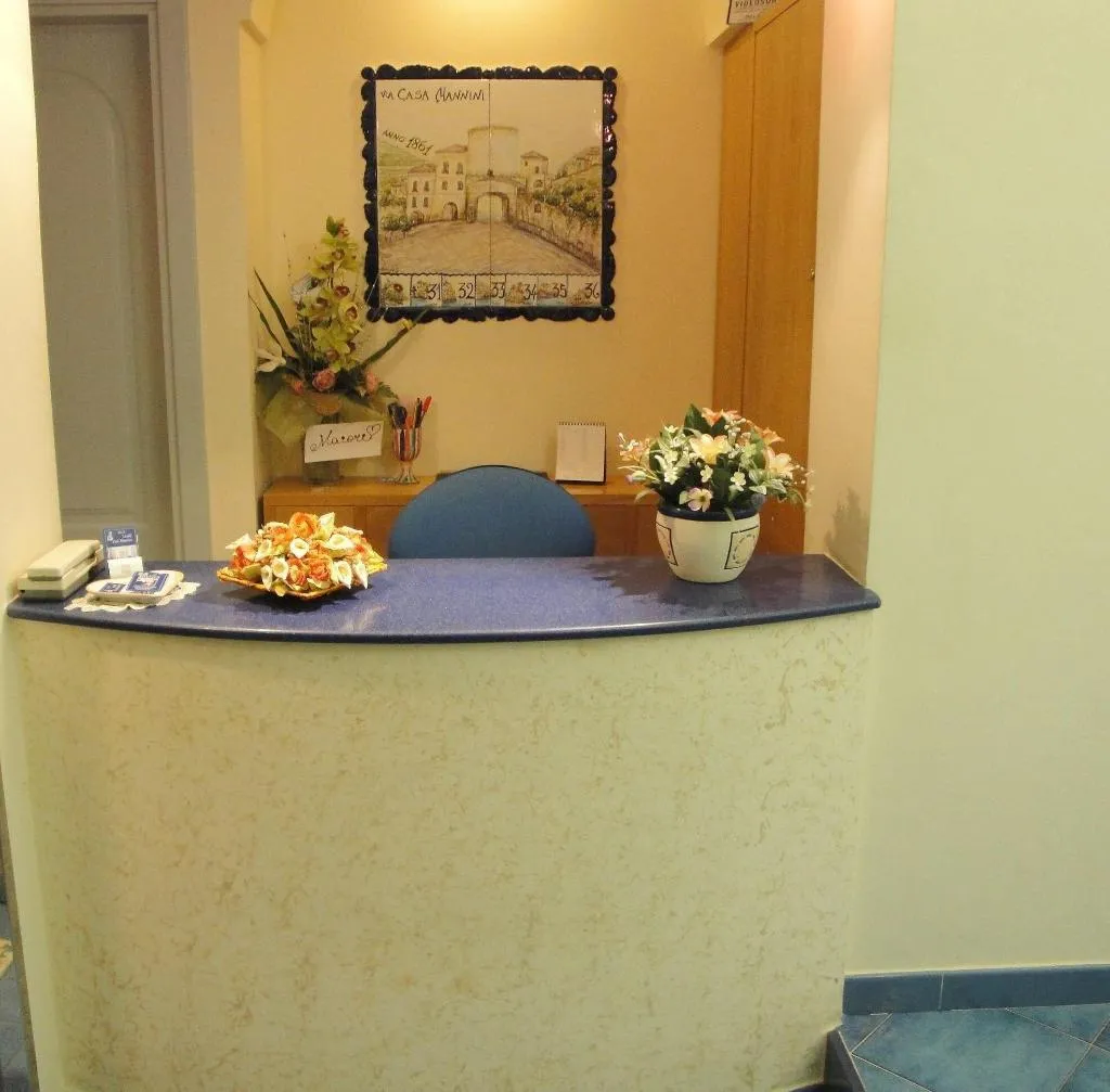 Lobby, Meublè Casa Mannini, Naples