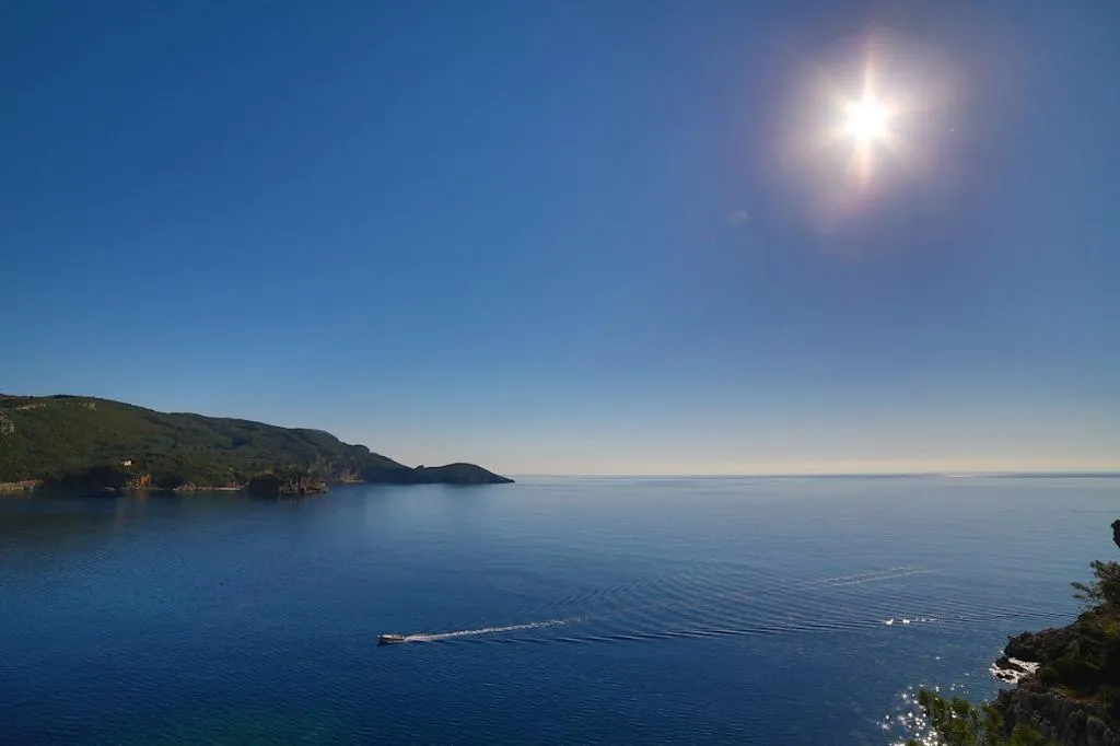 General view, Akrotiri Beach, Corfu
