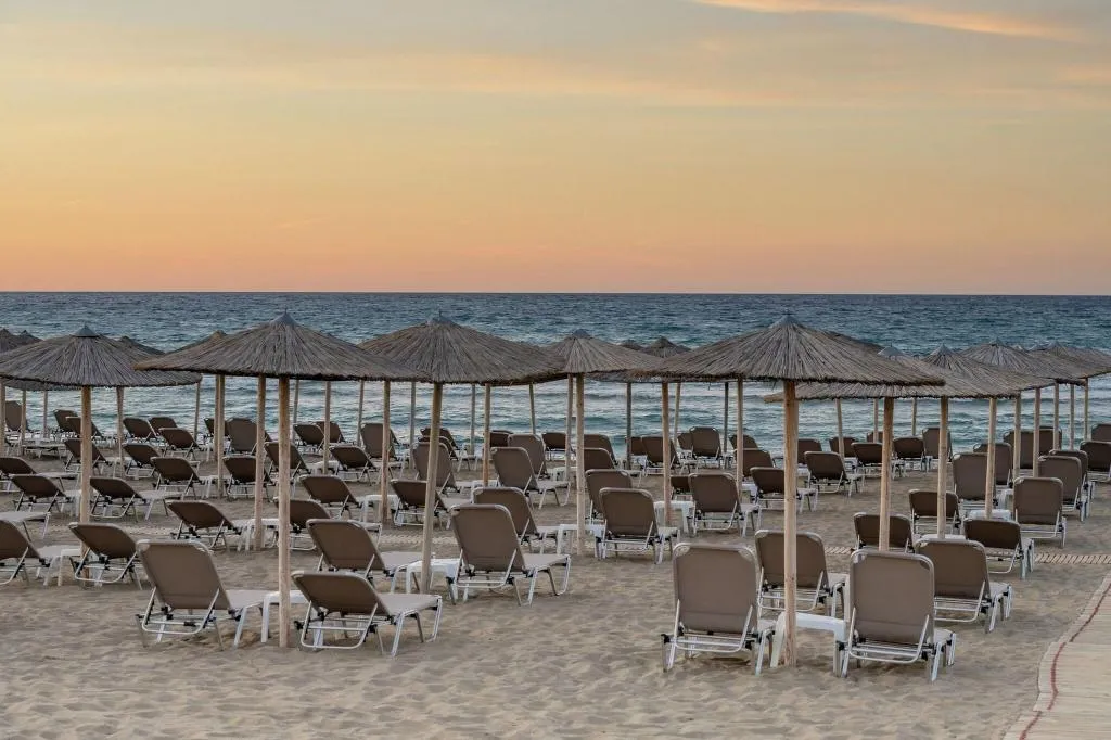 Beach, Neptuno Beach Hotel, Crete