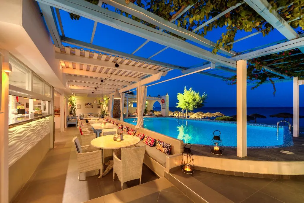 Restaurant, Sigalas Beach Hotel, Santorini