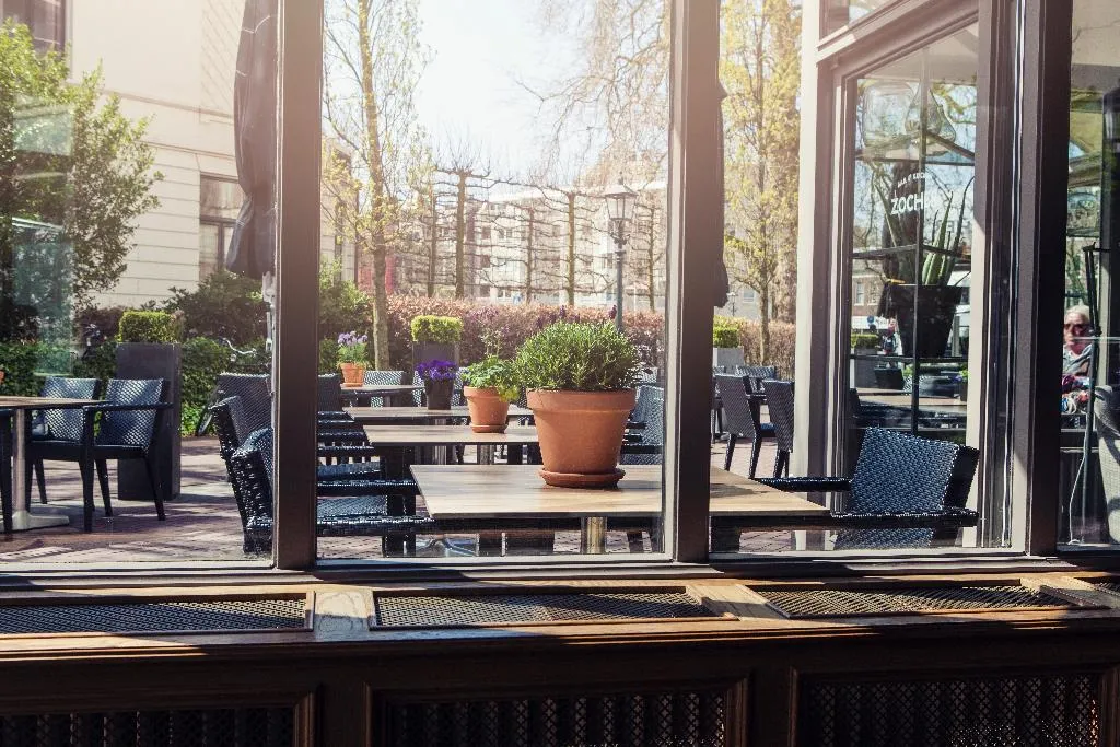 Terrace, Carlton Square, Amsterdam