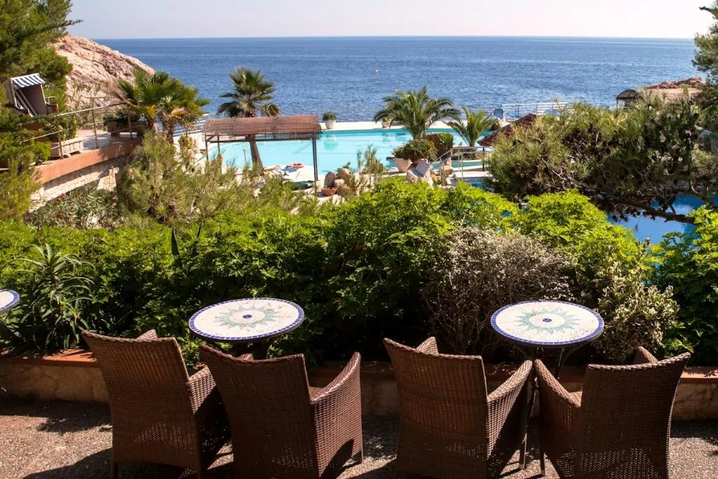 Terrace, Eden Roc Mediterranean Hotel & Spa, Costa Brava