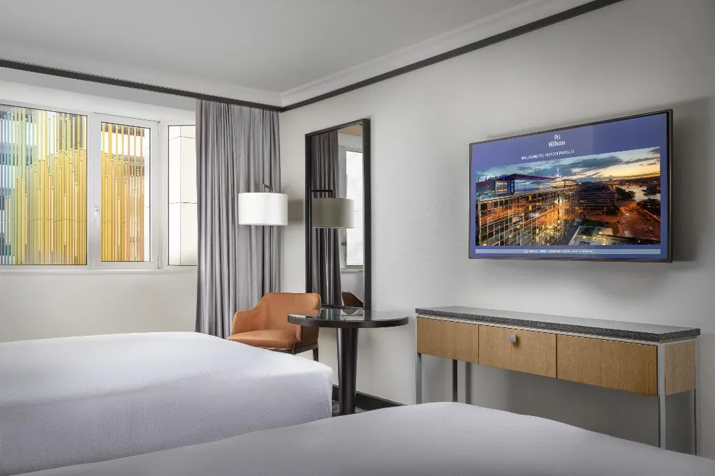 TWIN GUEST ROOM Room, Hilton Prague Atrium, Prague
