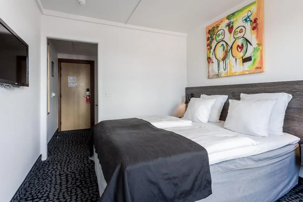 DOUBLE QUEEN SIZE BED Room, Mercur Copenhagen Hotel, Copenhagen