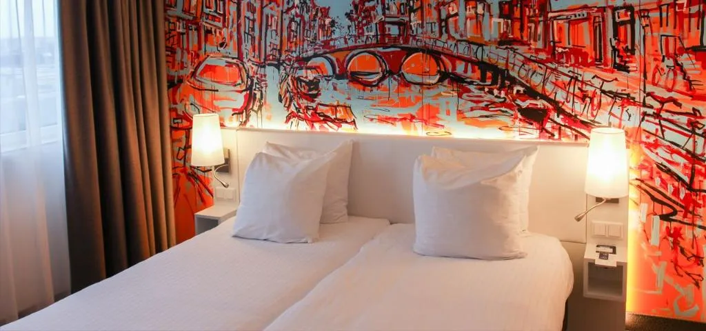DOUBLE WITH BALCONY Room, WestCord Art Hotel Amsterdam 3 stars, Amsterdam