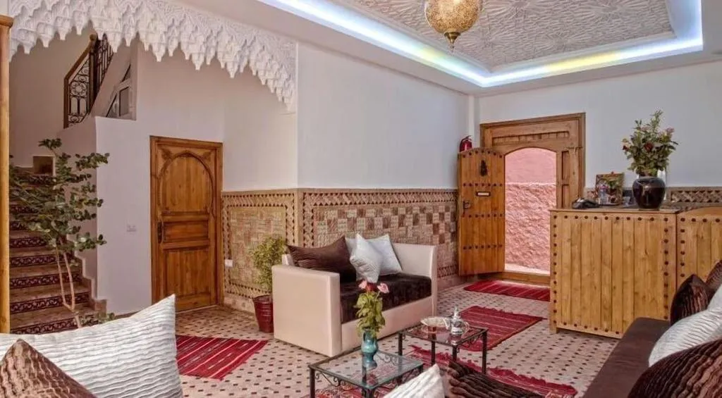 Lobby, Amour d'auberge, Marrakech