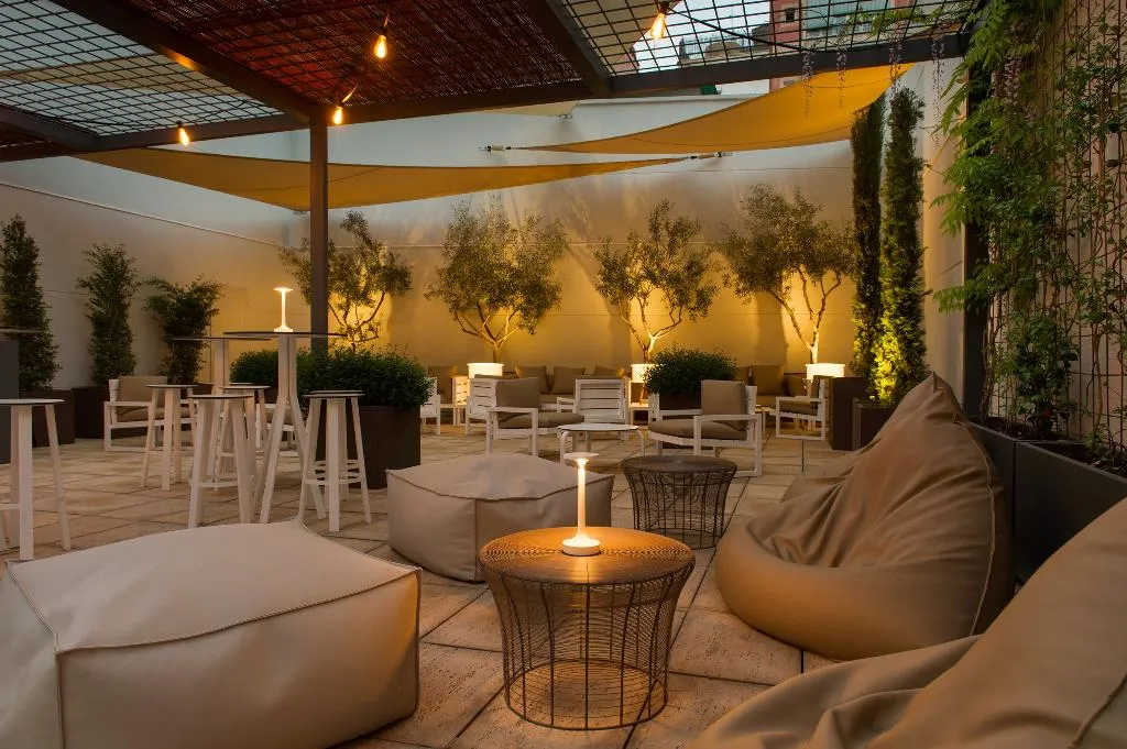 Terrace, Hotel Vilamari, Barcelona
