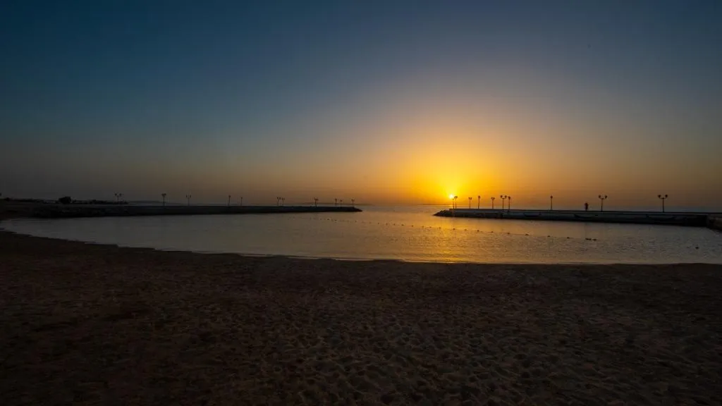 Beach, New Eagles Resort & Aqua Park, Red Sea Riviera