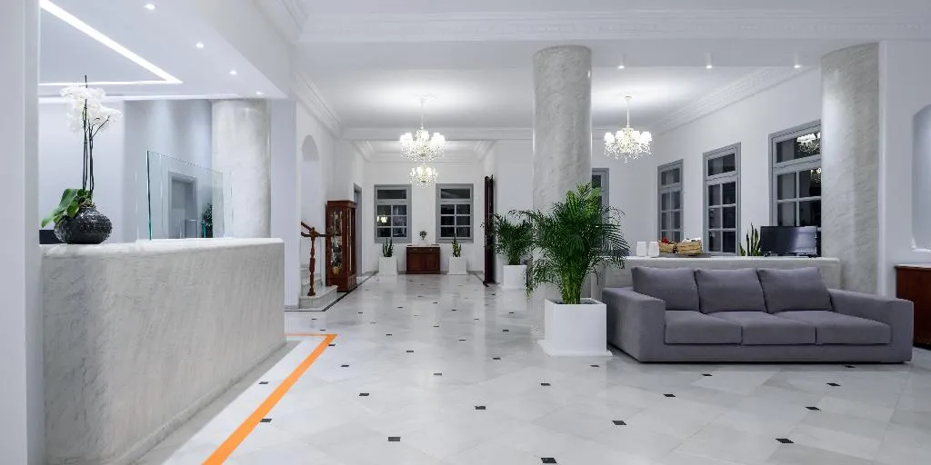 Lobby, Veggera Hotel, Santorini