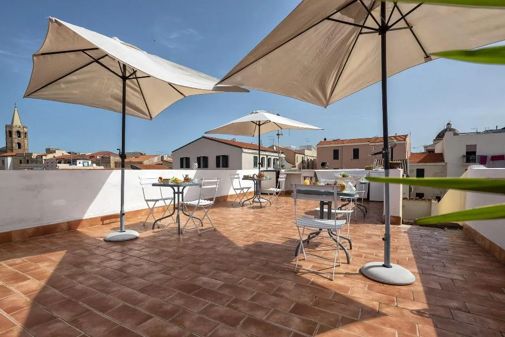 Terrace, B&B Alguer, Alghero