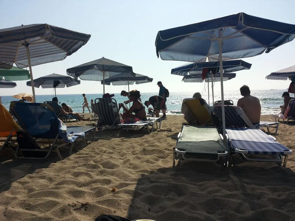 Beach, Mythos Platanias, Crete