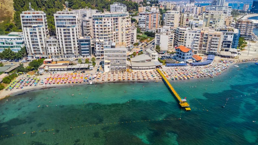 Beach, Aragosta Hotel, Durres