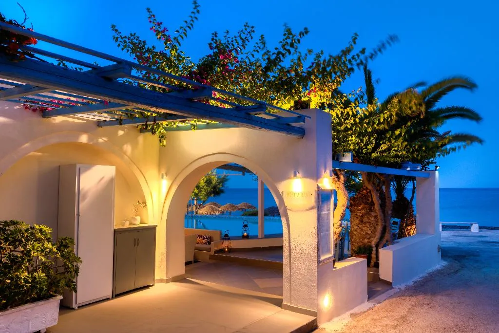 Restaurant, Sigalas Beach Hotel, Santorini