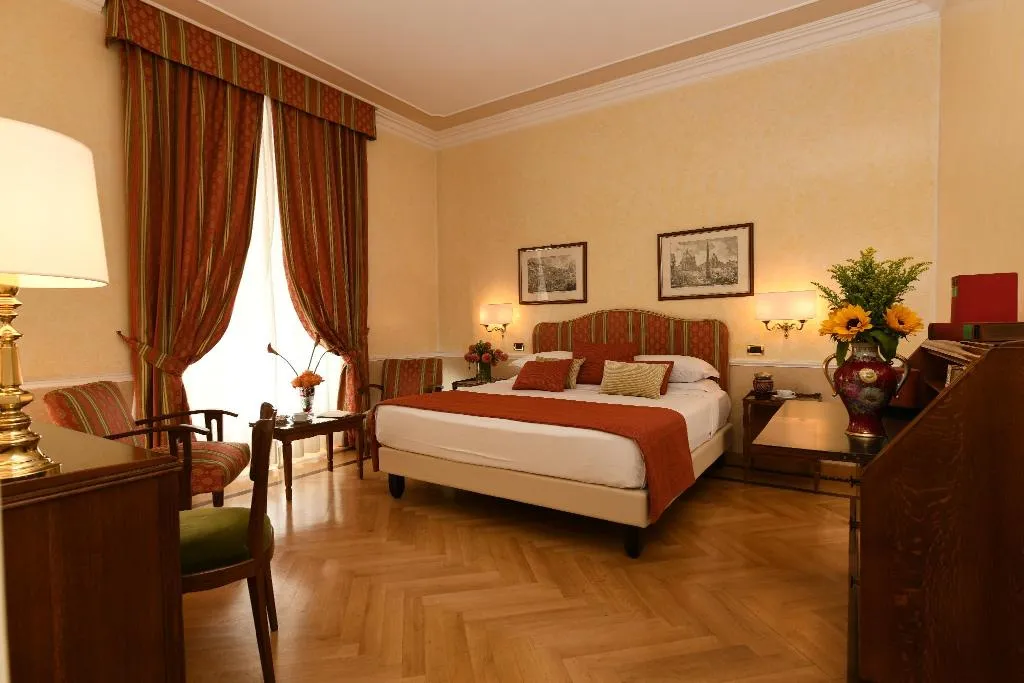 DOUBLE SINGLE USE DELUXE PREMIUM Room, Bettoja Hotel Massimo d'Azeglio, Rome