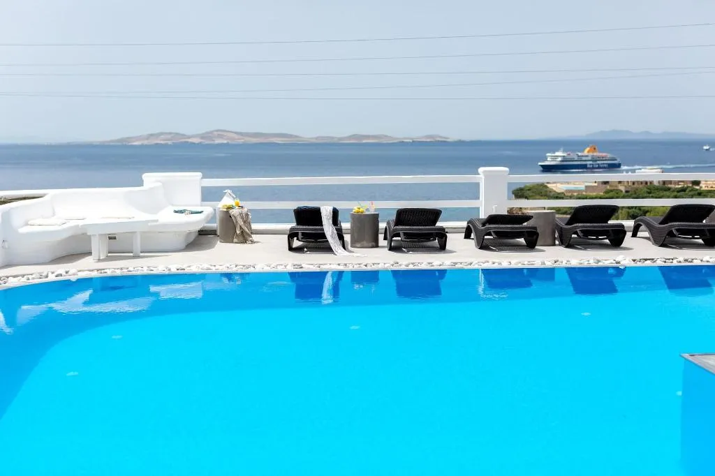 General view, Flaskos Suites, Mykonos