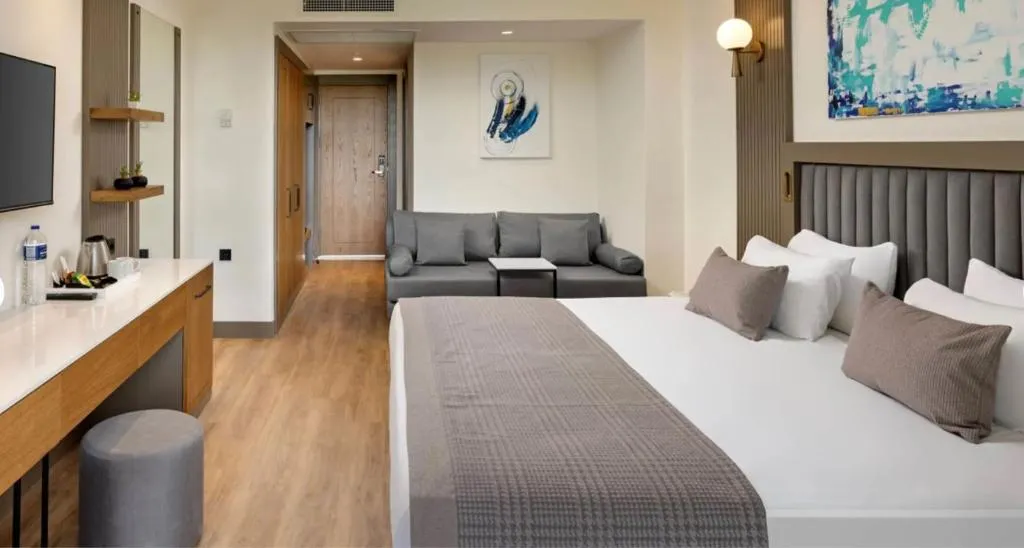 DOUBLE SINGLE USE SUPERIOR LAND VIEW Room, Dobedan World Palace Ex Alva Donna, Antalya