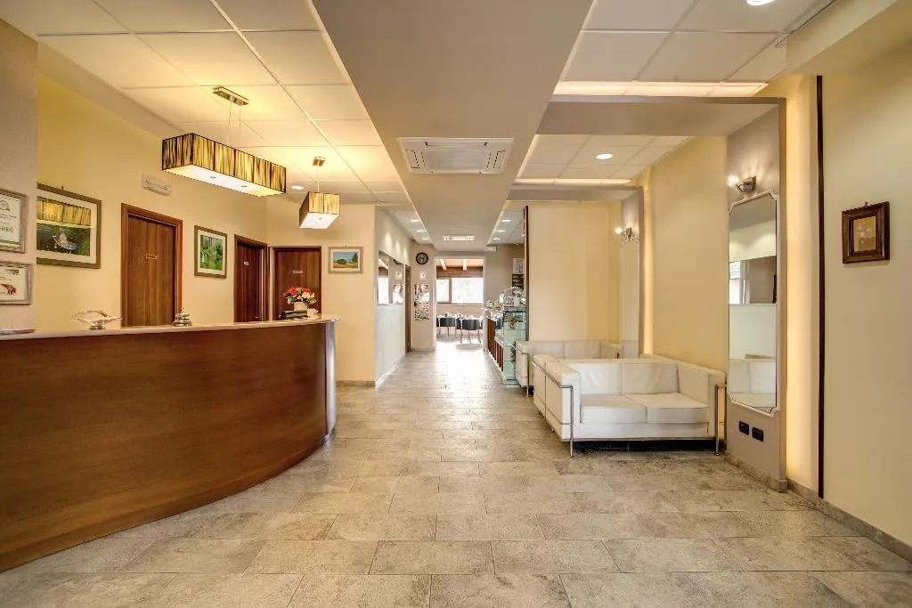 Lobby, Hotel Roma Tiburtina, Rome