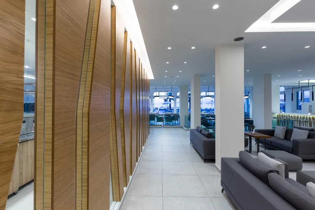 Lobby, Acharavi Beach Hotel, Corfu