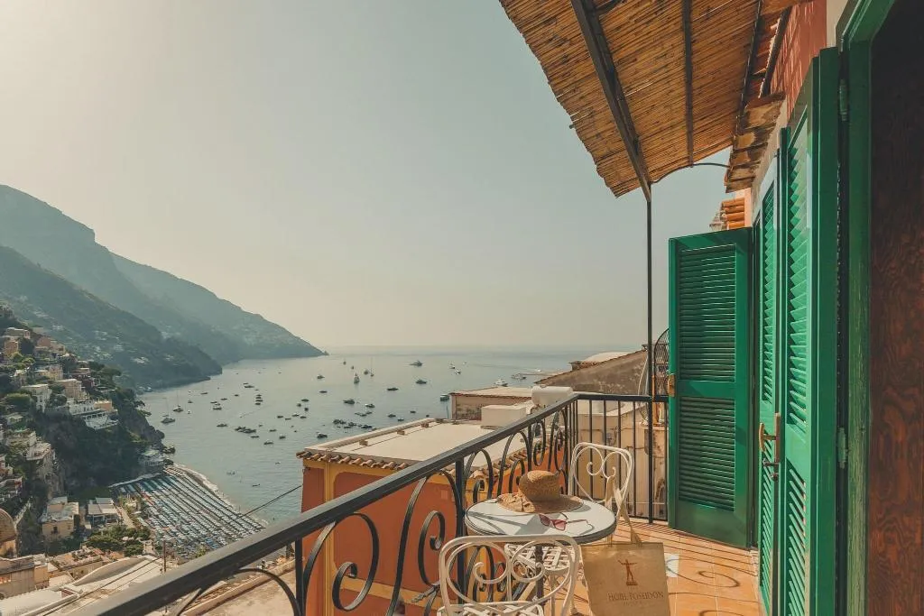 Terrace, Hotel Poseidon, Naples