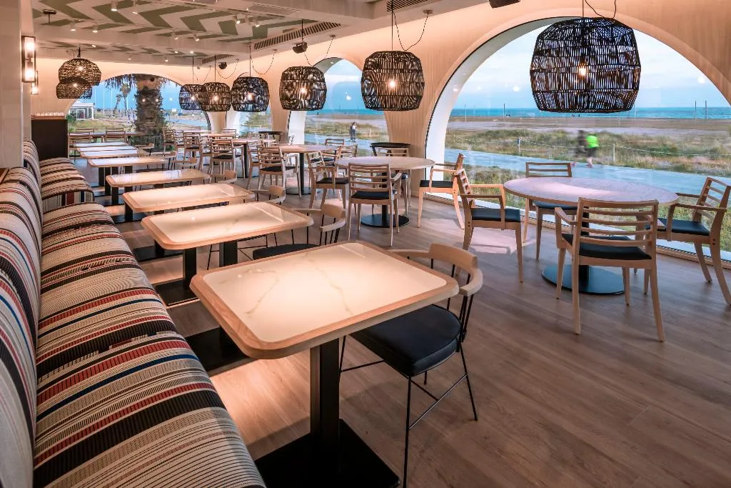 Restaurant, Playafels, Barcelona